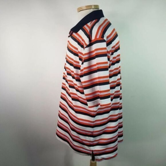 Footjoy Large Multi Color Striped Golf Shirt Polo - Picture 6 of 6